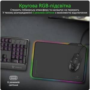 Коврик для мыши Vertux FluxPad Speed Black (fluxpad.black)