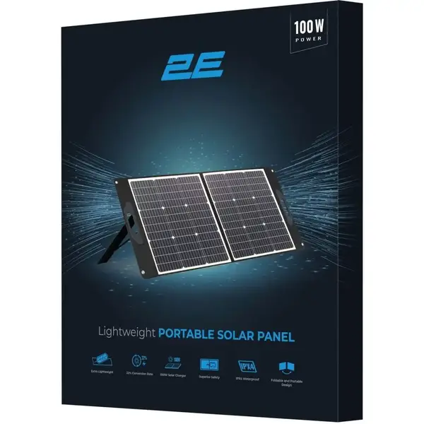 Зарядний пристрій на сонячній батареї 2E 2E-PSPLW100