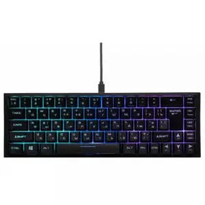 Клавиатура 2E KG350 RGB USB Black (2E-KG350UBK) Клавиатура 2E KG350 RGB USB Black (2E-KG350UBK)