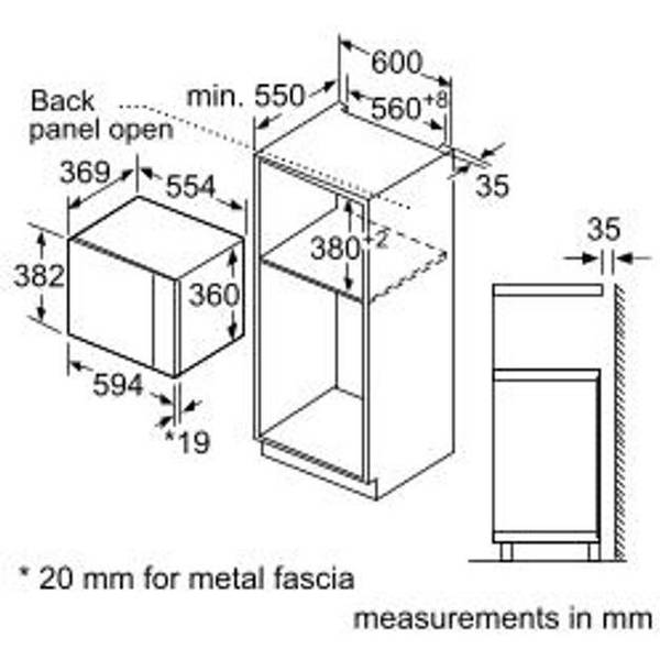 Мікрохвильовка з грилем Siemens BE555LMS0