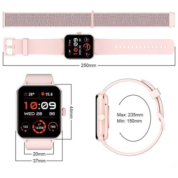 Смарт-годинник Blackview R50 Pink (6931548317524)