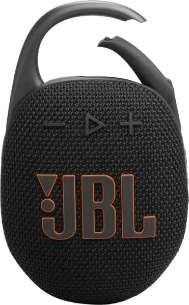 Портативна колонка JBL Clip 5 Black (JBLCLIP5BLK)