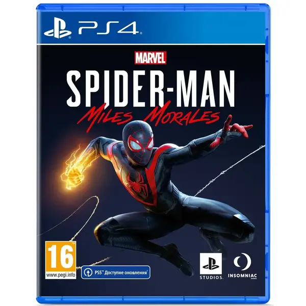 Гра для Sony PlayStation 4 Marvel Spider-Man: Miles Morales PS4 (9819622)
