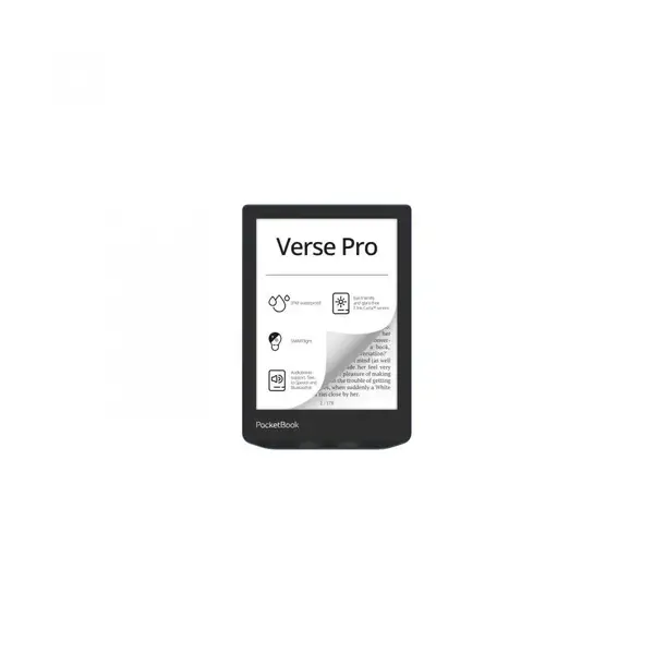 Електронна книга з підсвічуванням PocketBook 634 Verse Pro Azure (PB634-A-CIS)