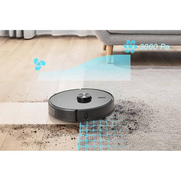 Робот-пилосос з вологим прибиранням Sencor SRV 9120BK