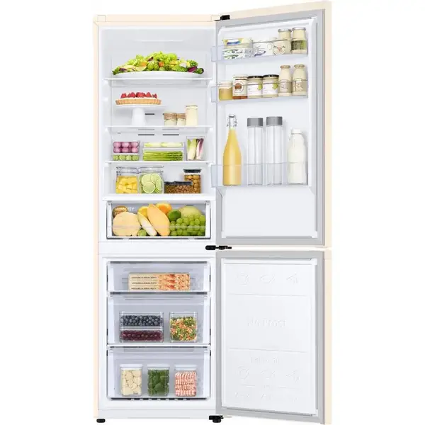 Холодильник з морозильною камерою Samsung RB34C600EEL