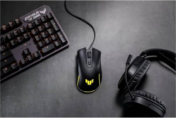 Миша ASUS TUF Gaming M3 GEN II Black (90MP0320-BMUA00) + ігрова поверхня (90MP02G0-BPUA00)