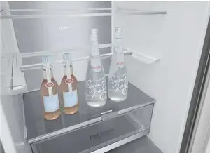 Холодильник з морозильною камерою LG GW-B509SMUM