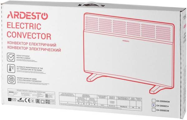 Обігрівач Ardesto CH-2000ECA