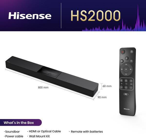 Саундбар Hisense HS2000 (20014893)