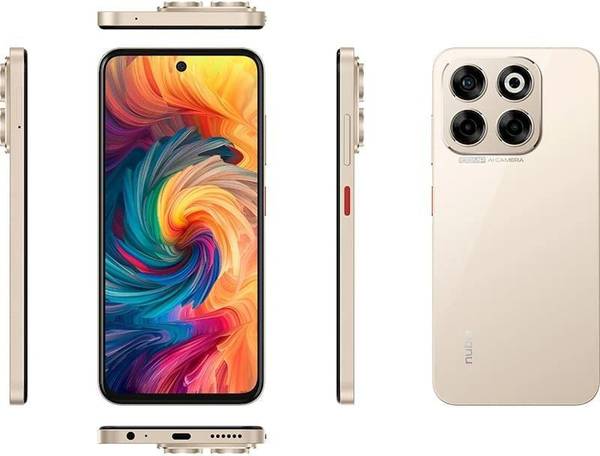 Смартфон ZTE Nubia V70 8/256GB Gold
