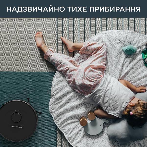 Робот-пилосос з вологим прибиранням Rowenta X-PLORER Serie 75S Total Care RR8575WH