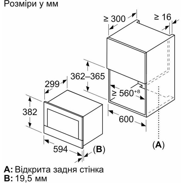 Мікрохвильовка Bosch BFL7221W1