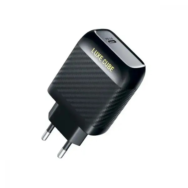 Сетевое зарядное устройство для Luxe Cube Dynamic 18W (1USBх3A) Black (4446689880896)
