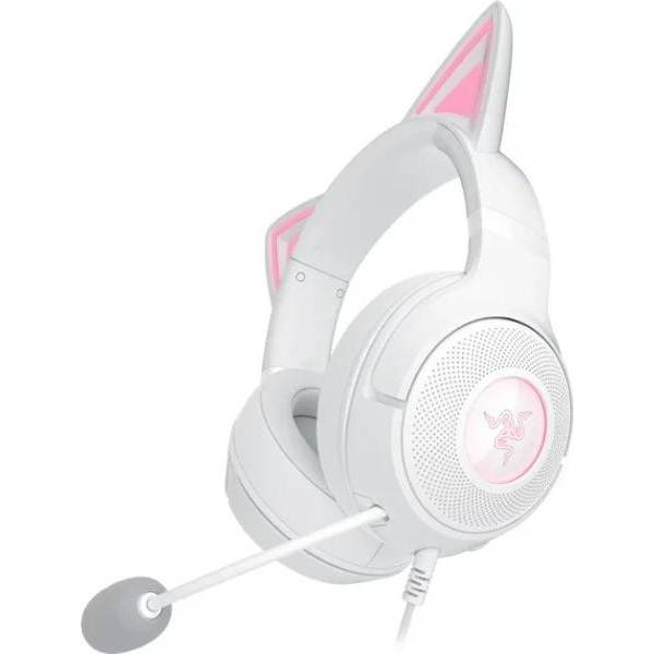 Навушники з мікрофоном Razer Kraken Kitty V2 White (RZ04-04730600-R3U1