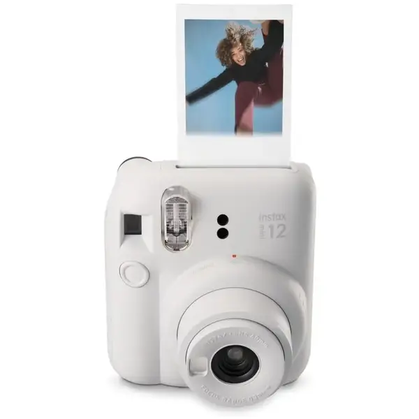 Фотокамера миттєвого друку Fujifilm Instax Mini 12 Clay White (16806121)