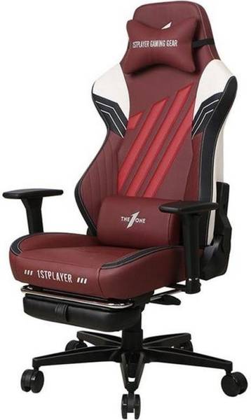 Комп'ютерне крісло для геймера 1STPLAYER Duke Black/White/Red