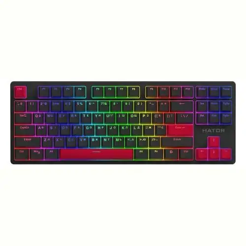 Додаткові змінні клавіші HATOR Racing Red PBT keycaps (HTS-713)