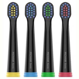 Насадки для електричної зубної щітки Pecham Насадки м'ягкі до електричної зубної щітки Pecham чорні (0390199080113) Насадки для електричної зубної щітки Pecham Насадки м'ягкі до електричної зубної щітки Pecham чорні (0390199080113)