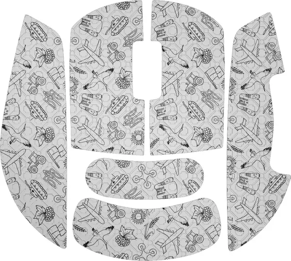 Миша HATOR Quasar 2 PRO Wireless White/Cyan (HTM561WC)