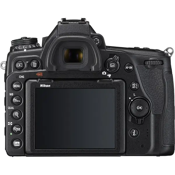 Зеркальный фотоаппарат Nikon D780 body (VBA560AE) (англ. меню)