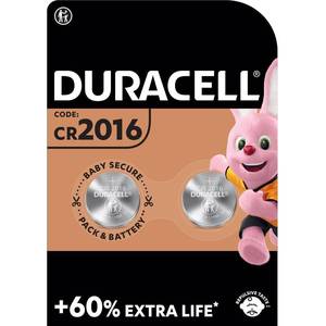 Батарейка Duracell CR-2016 bat(3B) Lithium 2шт 5007667