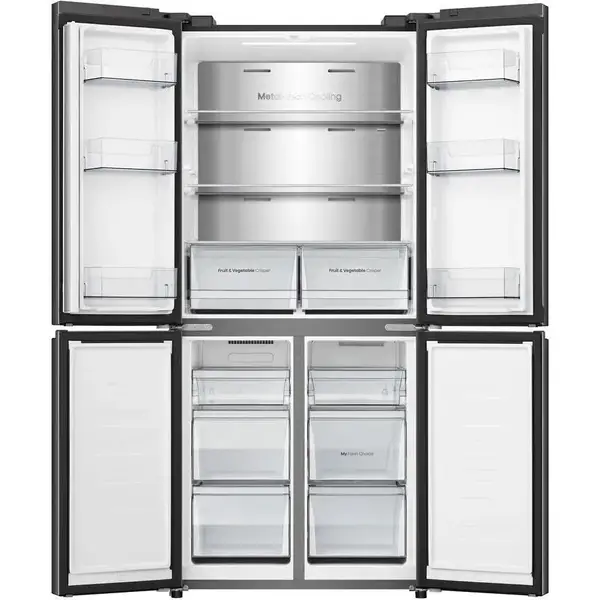 Холодильник з морозильною камерою Hisense RQ5P470SAFE