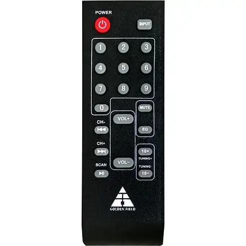 Мультимедійна акустика Golden Field LA-215G BT Black