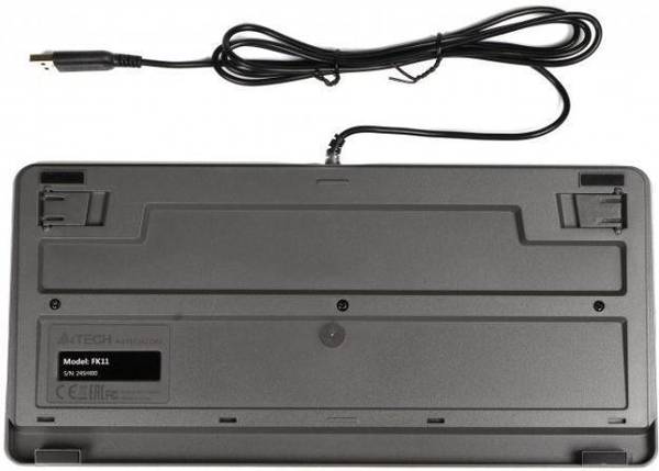 Клавіатура A4Tech Fstyler Compact Size FK11 USB Grey