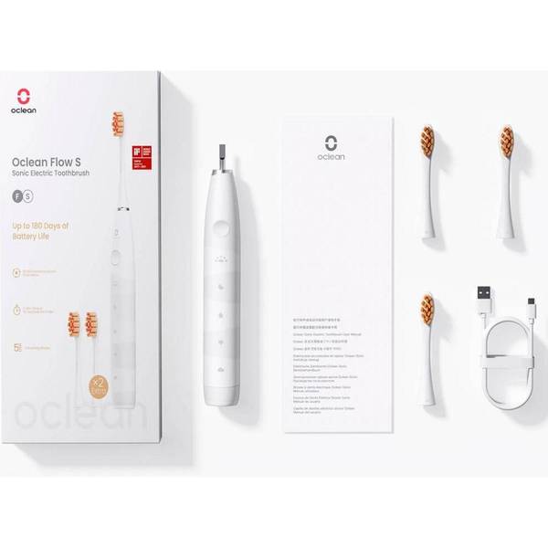 Електрична зубна щітка Oclean Flow S Sonic Electric Toothbrush White (6970810552959)
