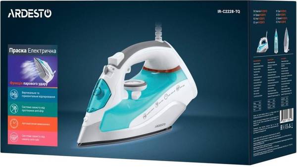 Праска з парою Ardesto IR-C2228-TQ