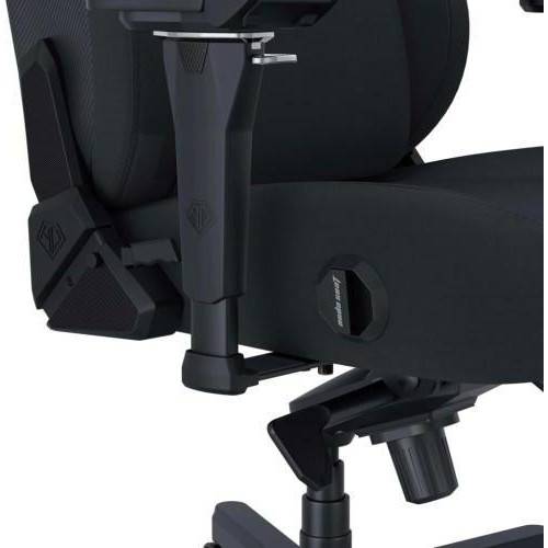 Комп'ютерне крісло для геймера Anda Seat Kaiser 4 L Black Linen Fabric (AD12YDDC-L-20-B-CF)