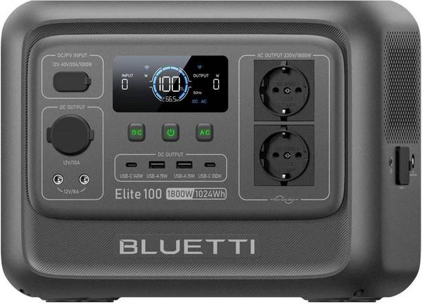 Зарядная станция BLUETTI Elite 100 V2 (P-EL100V2-EU-GY-BL-010)