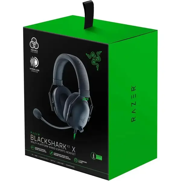 Навушники з мікрофоном Razer Blackshark V2 X for Playstation Black (RZ04-03241000-R3G1)