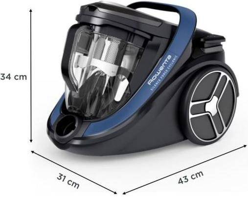 Пилосос безмішковий Rowenta Silence Force Cyclonic RO7971EA