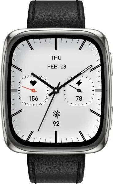 Смарт-годинник Amazfit Active 2 Black Leather (W2440GL3N)