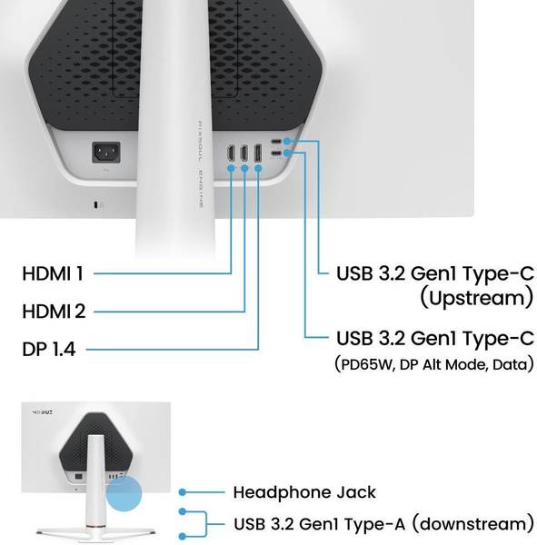 Монітор BenQ EX271Q (9H.LNCLB.QBE)