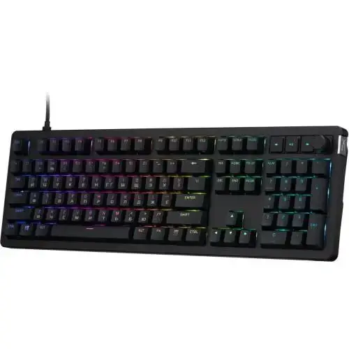 Клавіатура HyperX Alloy Rise PBT HX Red USB Black (7G7A3AA)