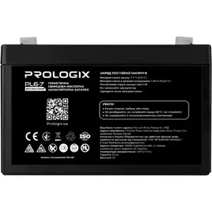 Акумулятор для ДБЖ Prologix AGM 6V 7Ah (PL6-7) Акумулятор для ДБЖ Prologix AGM 6V 7Ah (PL6-7)