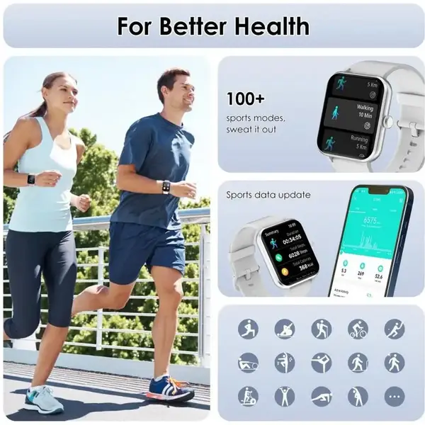 Смарт-годинник Blackview R50 Gray (6931548317531)