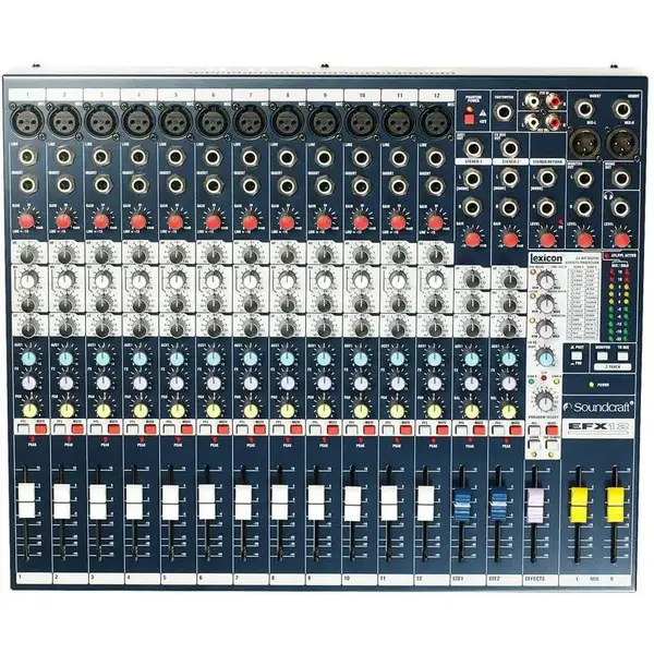 Мікшерний пульт Soundcraft EFX12 UK
