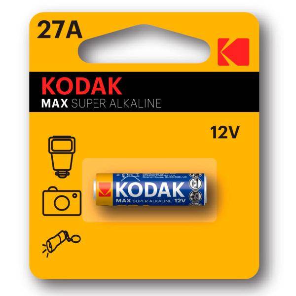 Батарейка Kodak A27 bat Alkaline 1шт Max (30414372)