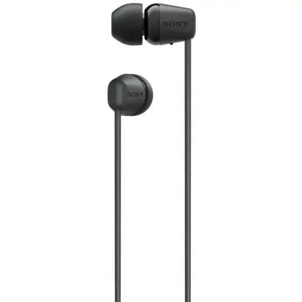 Навушники з мікрофоном Sony WI-C100 Black (WIC100B.CE7)