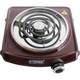Настольная плита Термия ЭЛТ1-1,0/230М2(с) коричневая