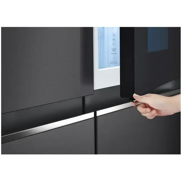 Холодильник з морозильною камерою LG GC-Q257CBFV