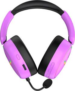 Навушники з мікрофоном HATOR Phoenix 2 Wireless Cyber Violet (ESH42) Навушники з мікрофоном HATOR Phoenix 2 Wireless Cyber Violet (ESH42)