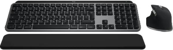 Комплект (клавіатура, миша) Logitech MX Keys S Combo for Mac Space Gray (920-012845)
