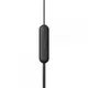 Навушники з мікрофоном Sony WI-C100 Black (WIC100B.CE7)