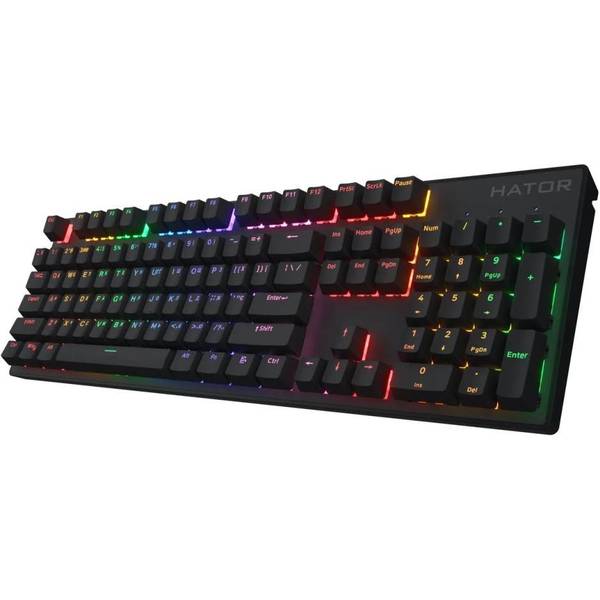 Клавиатура HATOR Icefall Mecha Rainbow Black (HTK104UA)