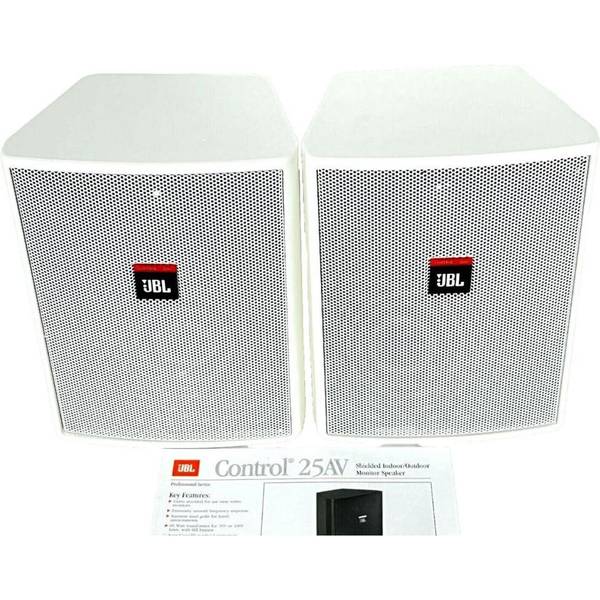 Трансляційна акустична система JBL Control 25AV White